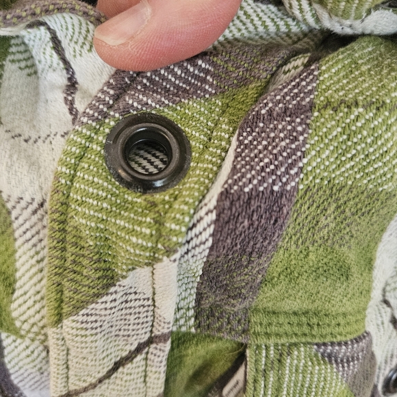 Men's heavy flannel Shacket. - Picture 3 of 4